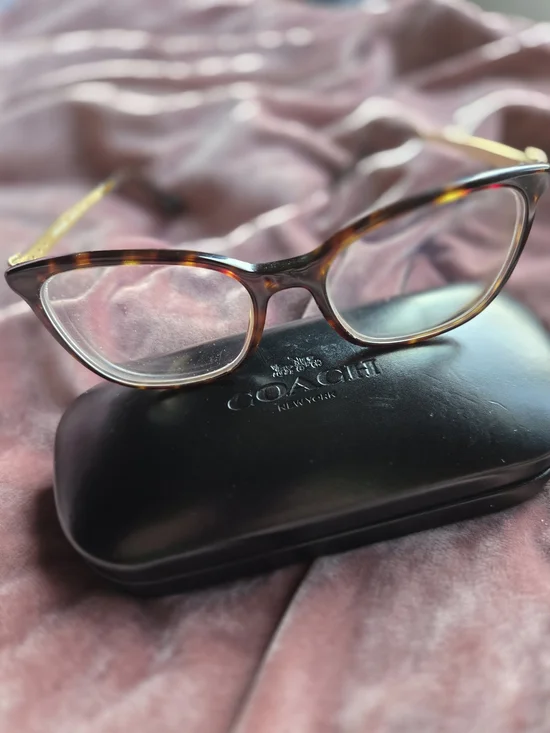 Coach Women's Eyeglasses HC 6113 5485 Dark Tortoise Butterfly Frame 53 18 - Picture 10 of 15